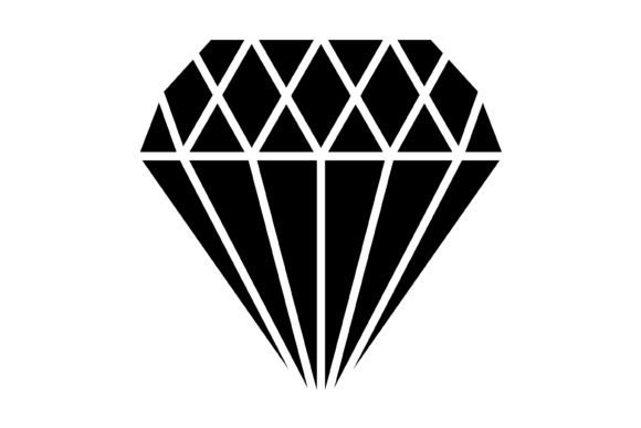 Diamond Glyph Icon: A Modern Symbol for Digital and Print Design