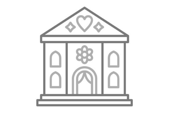 Exploring Hall Greyscale Line Icon for Modern Design