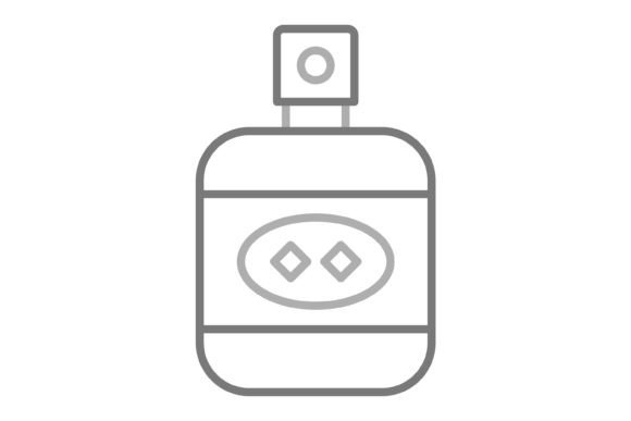 Practical Design with the Perfume Greyscale Line Icon