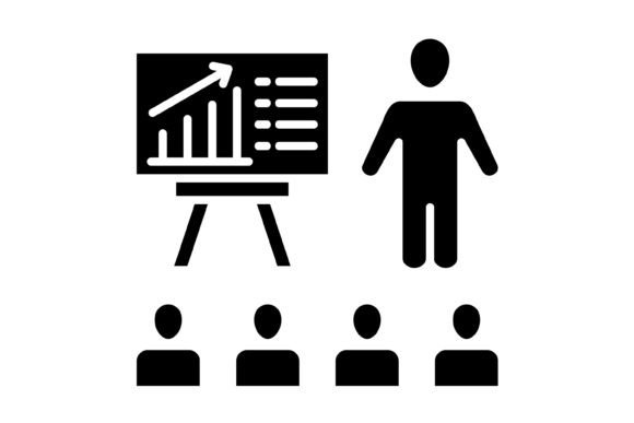 Presentation Glyph Icon: A Visual Guide for Modern Designers