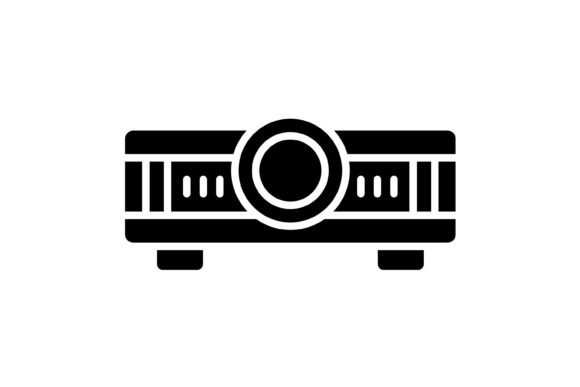 Projector Glyph Icon: A Modern Visual Vocabulary