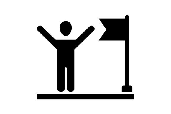 Success Glyph Icon: A Universal Language for Achievement