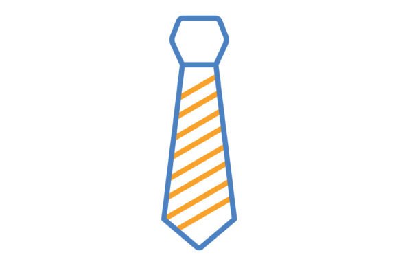 Why the Necyie Blue & Orange Line Icon Set Works
